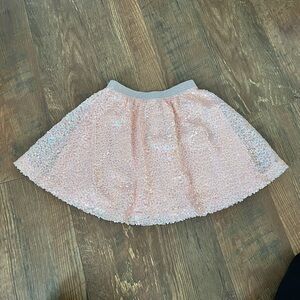 American Girl Sparkling Pink Sequin Skirt